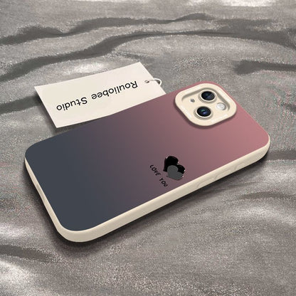 Gradient Heart Apple