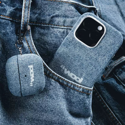 (Full-covered)W11XOD Washed Denim