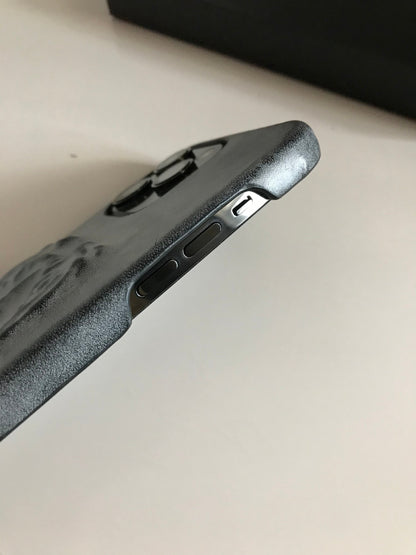 (Half-covered)Vampire bat relief