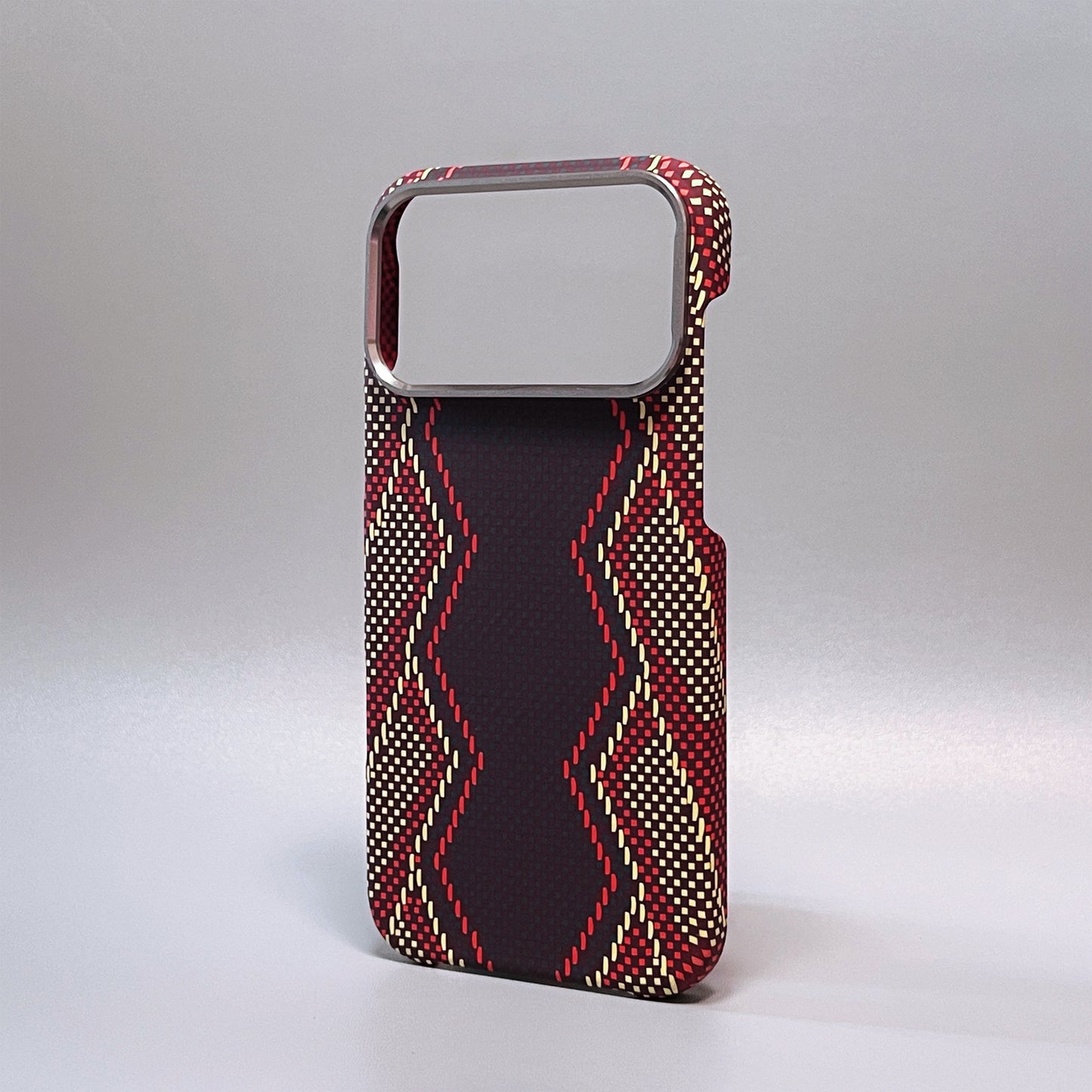 Kevlar Ultra-Thin Phone Case Aramid Fiber Pattern