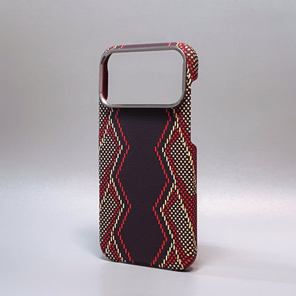 Kevlar Ultra-Thin Phone Case Aramid Fiber Pattern