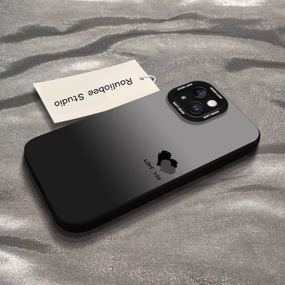 Gradient Heart Apple