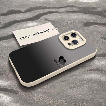 Gradient Heart Apple