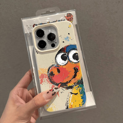 Oil Painting Little Snake