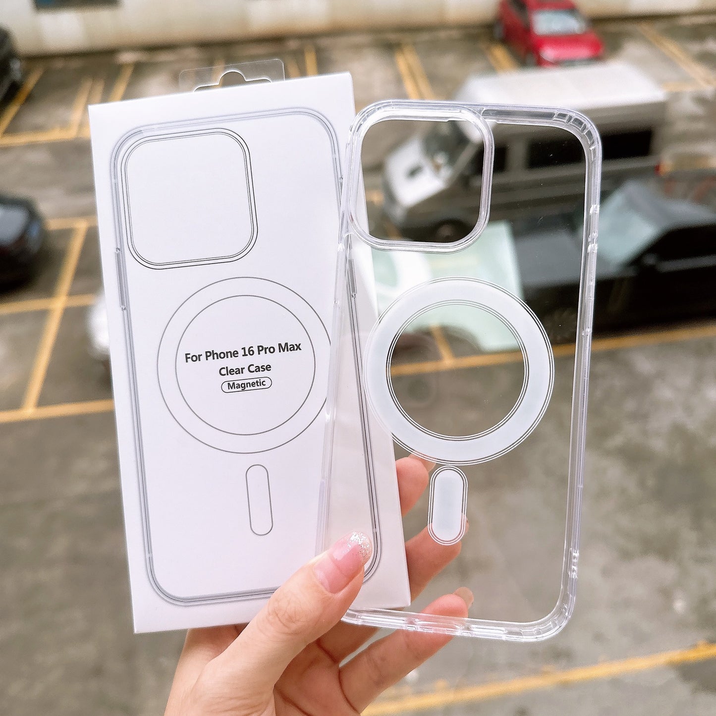 Transparent Acrylic Hard Case