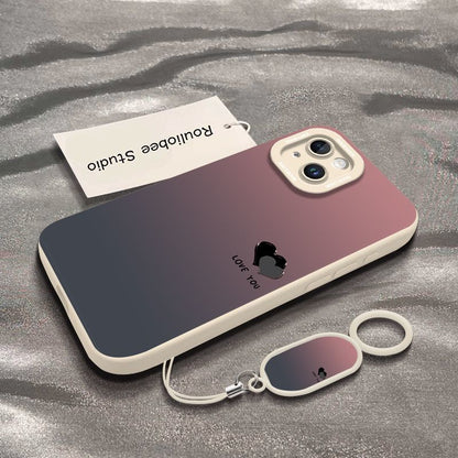 Gradient Heart Apple