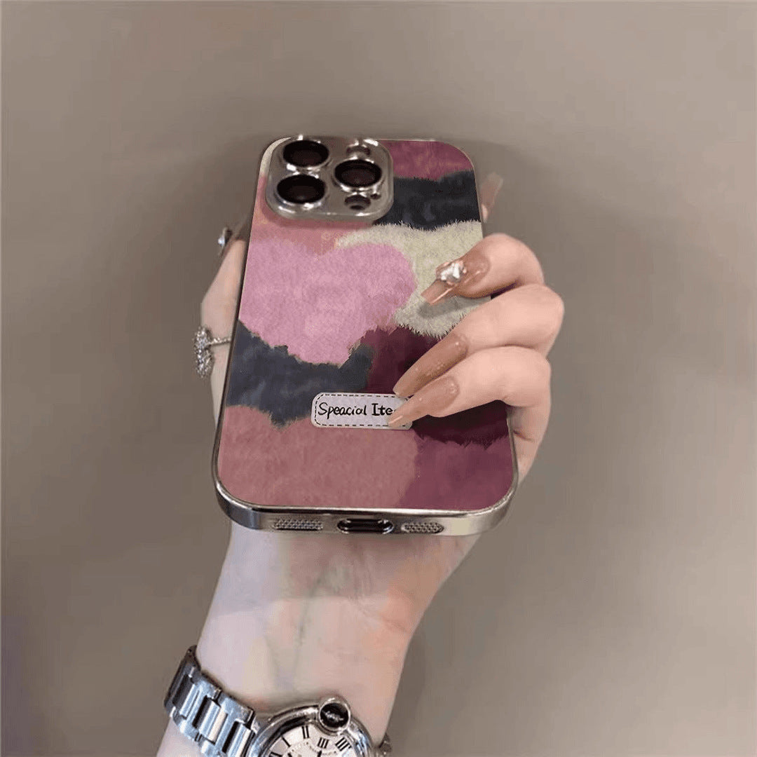 Liquid Metal Color Spliced Heart