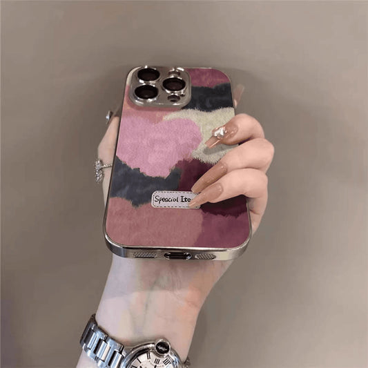 Liquid Metal Color Spliced Heart