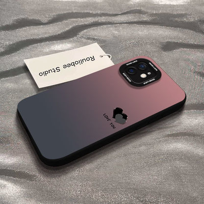 Gradient Heart Apple