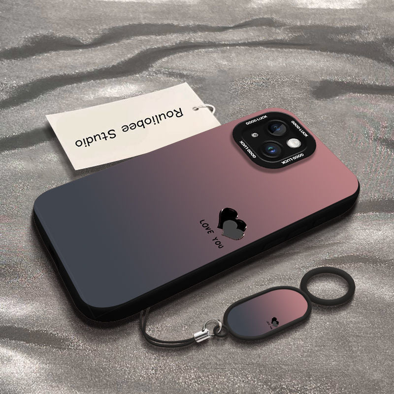 Gradient Heart Apple