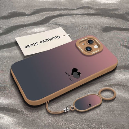 Gradient Heart Apple